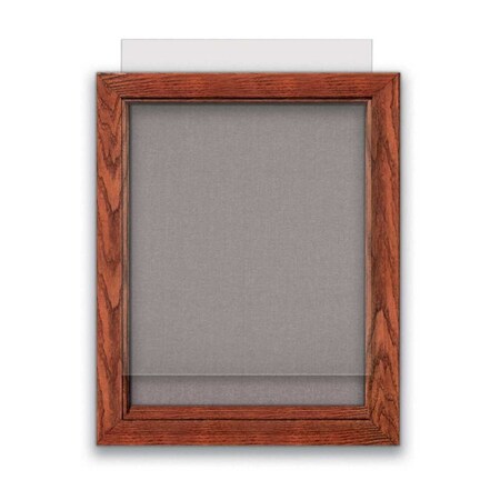 United Visual Products Indoor Enclosed Combo Board, 72"x36", Gold Frame/Burgundy & Cloud UVCB7236G-BURGUN-CLOUD